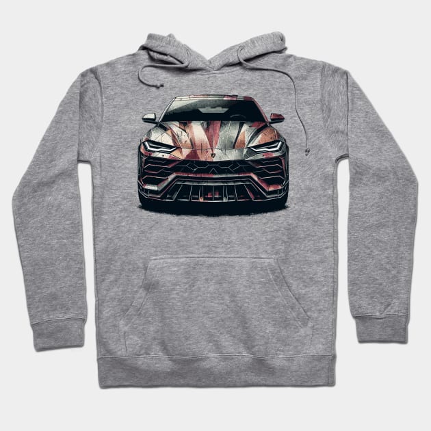 Lamborghini Urus Hoodie by Vehicles-Art